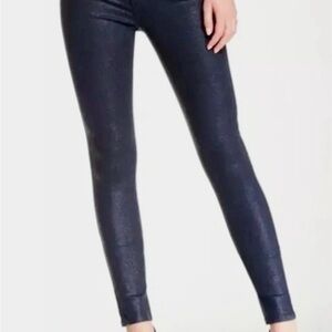 Joe's Jeans Deep Indigo Sparkle Wash Skinny Jeans